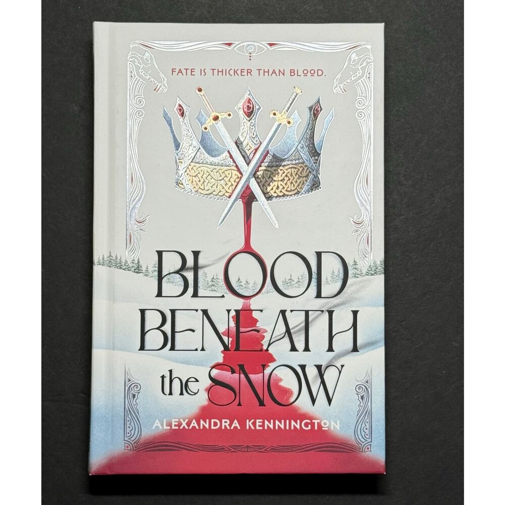 Blood‎ Beneath the Snow - Alexandra Kennington First Printing Hardcover Fantasy